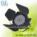 photography lighting equipment GL-DMX LED120*3W GL-DMX LED120*3W