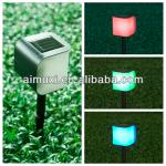 Plastic Solar Garden LED Light Color Changing AMX1340