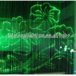 PMMA Fiber Optic Curtain , changeable color plastic optic lighting LX-wall plastic optical fiber-001