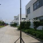 portable telescopic light tower and lighting pole mast