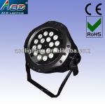 Quality 100% warranty 18*3in1 RGB full color led stage par light,led waterproof par light AC-LED F8610 18-3IN1