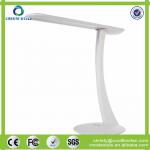 Reading eye protected desk lamps with electrical outlet
