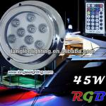 Red Green Yellow Blue White Powerful 45W Color Change RGB Underwater Boat LED Lights UM-SSD119-9X5W RGB