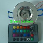 remote control rgb ceiling lighting 120v GL-CL-R-3WC-RGB