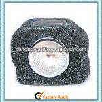 Reusable Polyresin Solar Stone Garden Light