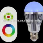rgb led bulb remote control(with CE&amp;ROHS Approval) WM 13 21 42 52 63 82(E27)