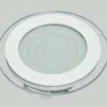 Round 6w LED Panel Light with Glass Ring CY-LPAR6