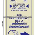 Security signs,Metal Sign,warning sign TS080