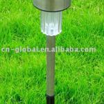 Solar outdoor garden lights / led small stainless steel tube lights 7001