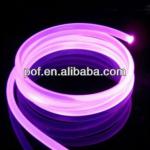 Solid Core side emitting fiber optic lighting , PMMA outdoor lighting DS420