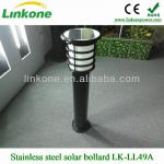 stainless steel cree led solar bollard