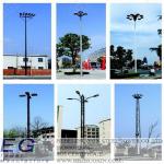 Steel galvanized lighting pole