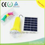 Super Bright Led Flashlight With Solar Panel JCN-D10A