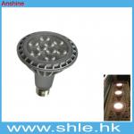 Super quality 12w 800lm dimmable heatsink led par30 spotlight SH--P30-27-9XP1-F-D-CW / WW-00