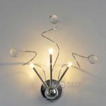 Wall Light with 3 Lights - K9 Crystal Ball (G4 Bulb Base) 9002B03D