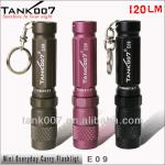 Waterproof mini led flashlight TANK007 E09 E09
