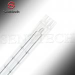 White coated halogen energy saving infrared quartz heating tube STSTW