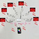 wifi rgb led and music controller