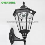 zhuhai factory 2.4w overture JY-0012A-W-19W-PIRsuper bright solar garden light,sun power, dusk to dawn control, ip44, PIR, CE JY-0012A-W-19W-PIR