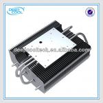 4 copper heatpipes LED street lighting heat sink