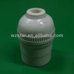 E27 white plastic bayonet lamp holder-E27