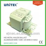 Aluminum Wire 150W Hid Metal Halide Ballast Magnetic Ballast-UN-MHB-A150A2