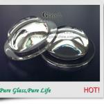 Glass led lens for street lamp