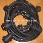 E27/B22 lamp holder belt wire,outdoor decorative lighting