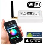 Wireless WiFi RGB LED Controller,Music Group Controlled WiFi LED RGB Controller