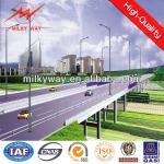 Single arm street lighting pole design,industrial light poles