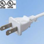 Lamp plug--power cord UL/CUL certified--SPT-216AWG*2C,13A,250V