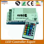 Sound actived IR remote led music controller audio controller for led