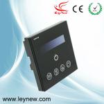 Fashionable WiFi 0-10v Touch Panel Dimmer with glass panel design