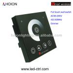 LED Dimming wall switch full touch panel AC90-265V