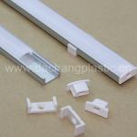 Plastic cover for aluminum led profile