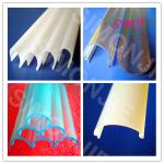 extruded different Plastic PC lamp cover for LED lighting