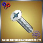 DIN 7976 Hex Flange Head Self Tapping Screw Plated Finish