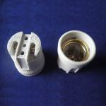 Ceramic E27 lamp holder F519,most popular ceramic lamp holder