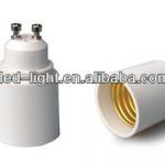 GU10 to E27 lampholder adapter,E27 to GU10 converter,GU10 male to E27 female.