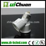 E27 to double E27 lamp adaptor