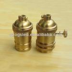 Vintage Brass Lamp Base E27 Holder-OGS-LS01