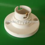 Simple Design B22 201 PBT Bayonet Lamp Holder with Plastic Ring
