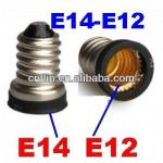 European E14 to US E12 Candelabra Base Socket LED Light Bulb Lamp Holder Adapter