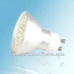 led light wholesale GU10 60 SMD 3528 230V 3W with heat sink