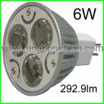 12V 6W High lumen output ! mr16 led heat sink with CE RoHS