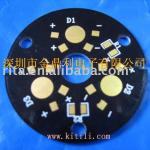 3*1W LED PCB/heatsink 46mm diameter