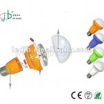 2013 LED Colorful Newly-designed bulb 5*1W with patent PCB, patent heat sink and patent structural design