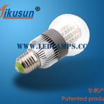4W/5W/7W NEW design LED GLOBE BULB 4W white led e27 base dimmable or non-dimmable aluminum radiator