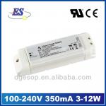 9W, 12W Dimmable LED Driver by 0-10V (for 350mA or 700mA)