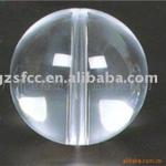 Clear PMMA/Acrylic/Plexiglass Ball/Sphere with Central hole